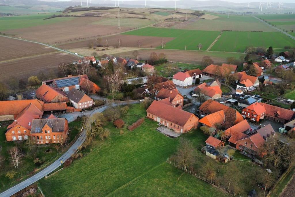 Idyllische Ferienwohnung Auf Altem Bauernhof Mit Wallbox Emmerthal Dış mekan fotoğraf